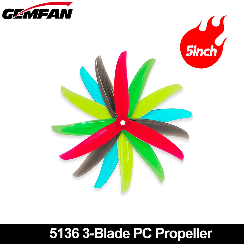 Drone Propeller - Gemfan VANOVER 5136 3 Blade PC