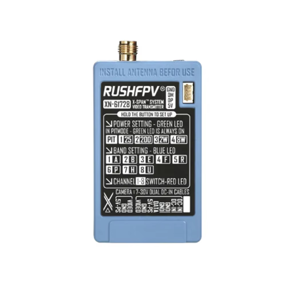 RUSHFPV 6.1‑7.2G 8W X61728 VTX - Drone Receiver review and price