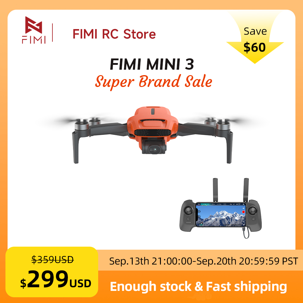 FIMI MINI 3 Camere Drone 4K 60 - Drone Gimbal review and price
