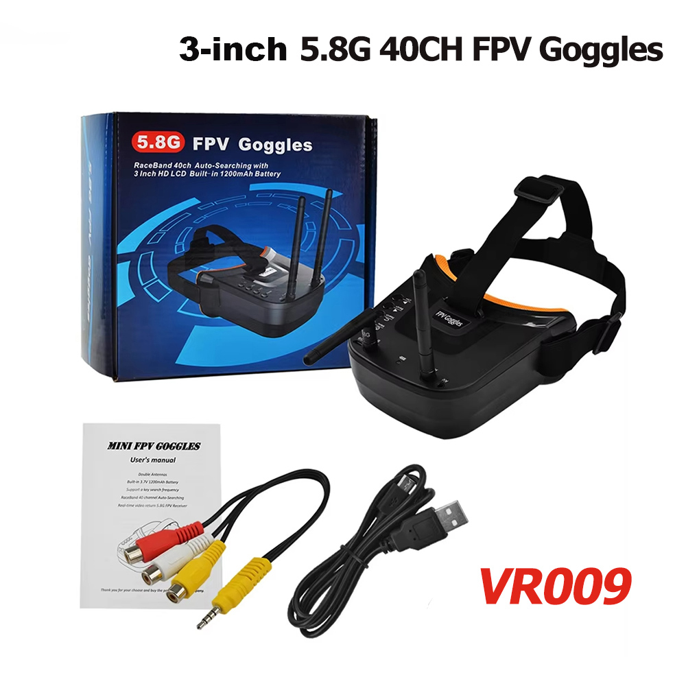 VR009 FPV Video Goggles 3Inch  - Drone Antenna review and price